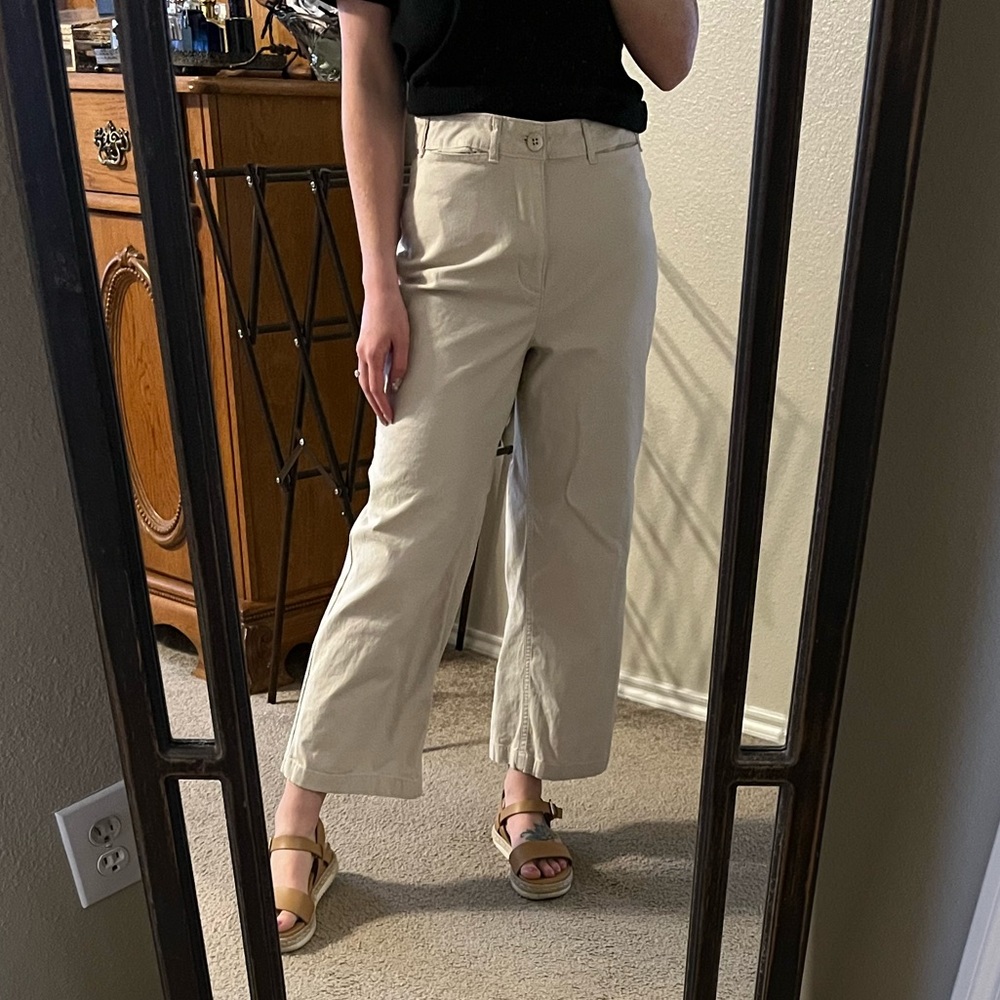 Wide leg pants